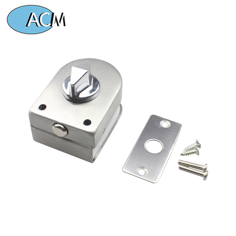 Stainless Steel glass door Lock and Floor Latch Lock  Bolt Ground Lock