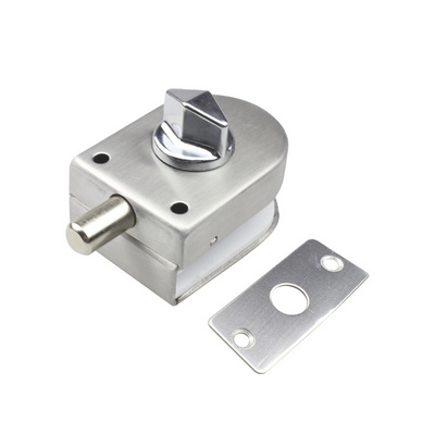 Stainless Steel glass door Lock and Floor Latch Lock  Bolt Ground Lock