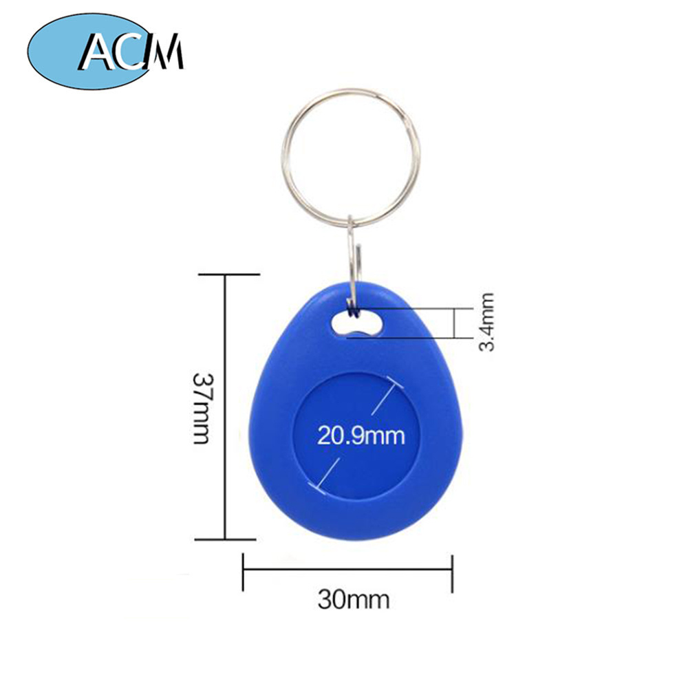 Read Proximity Only 125KHz RFID Key Fob Proximity ID Keychain for Door Entry Access Control System