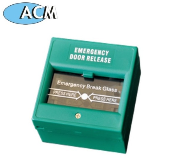 Emergency Break Glass Door Switch Urgent Exit Button Release Push Button Firm Alarm Switch For Lock Security System