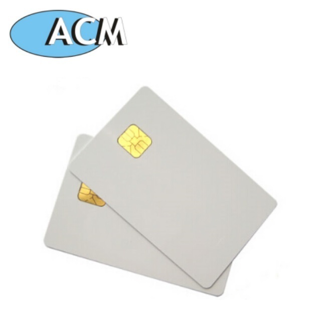 ISO7810 blank plastic printable proximity student/parking/city Sle4442 Smart RFID Chip Credit contact card