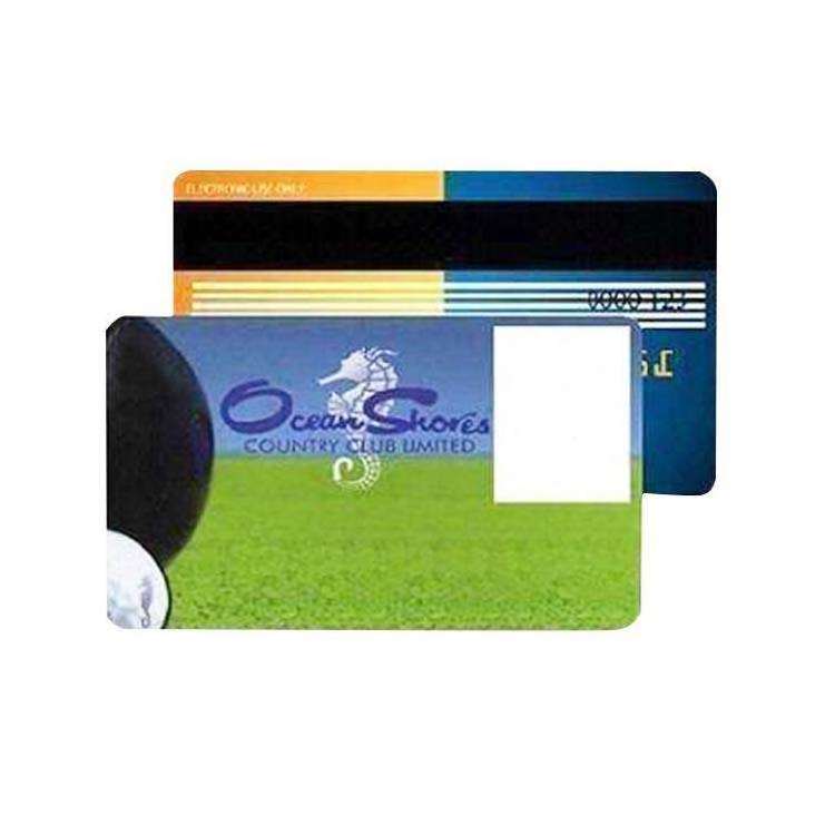 Goldbridge Wholesale CR80 30mil Hi-Co Magnetic plastic loyalty card