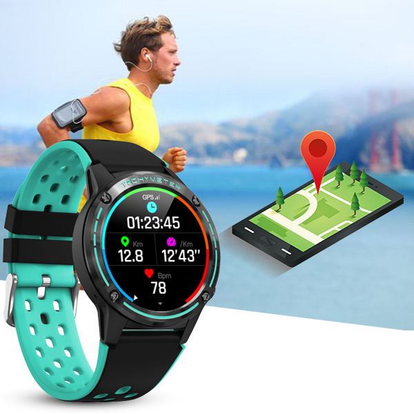 M6S Sim card watch sport smart watch gps Barometer Altimeter Compass  Heart Rate Pedometer gps smartwatch