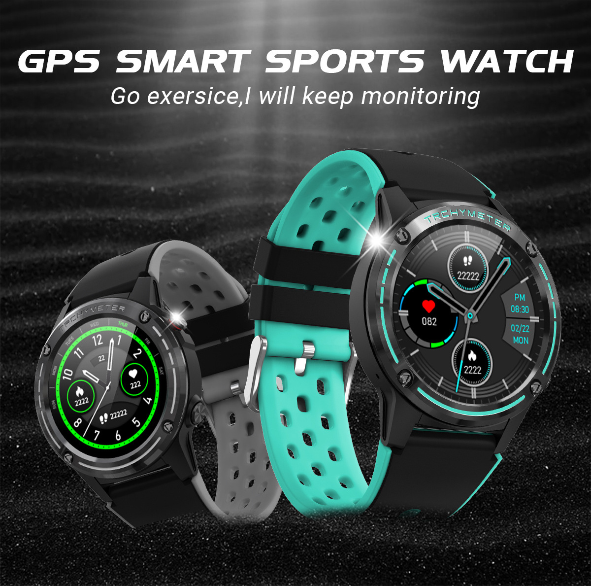 M6S Sim card watch sport smart watch gps Barometer Altimeter Compass  Heart Rate Pedometer gps smartwatch