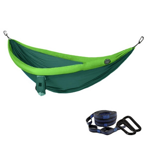 Outdoor products Tent camping Outdoor waterproof double single person travel camping Portable hammock with mosquito net