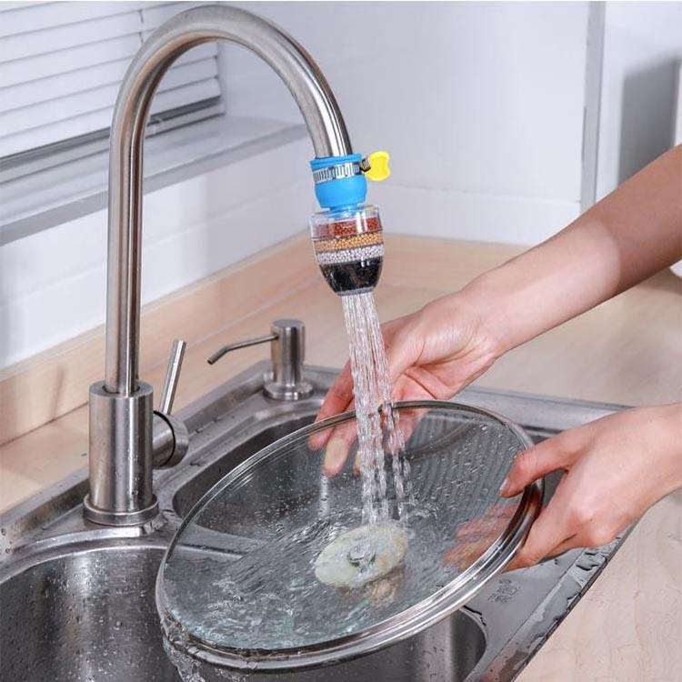 Activated Carbon Faucet Water Shower Filter Faucet Filter Tap Water Purifier Kitchen Universal Faucet Tap Extender