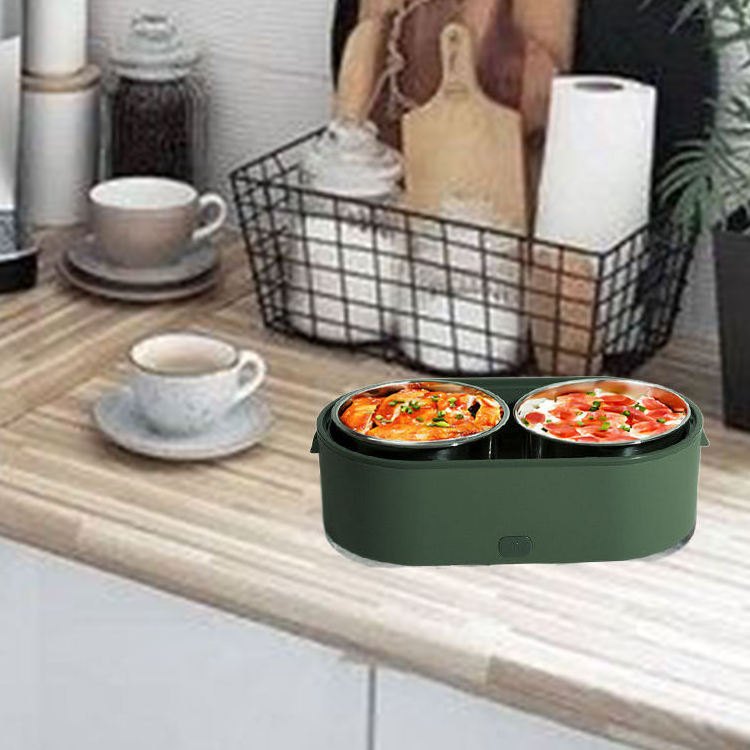 USB Heating Food Container Portable Stainless Steel Bento Lunch Boxes Electric Lunch Box Food Warmer