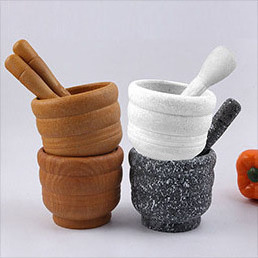 Hot Selling Mortar And Pestle Creative PP Plastic Crushing Machine Convenient Manually  Garlic Masher