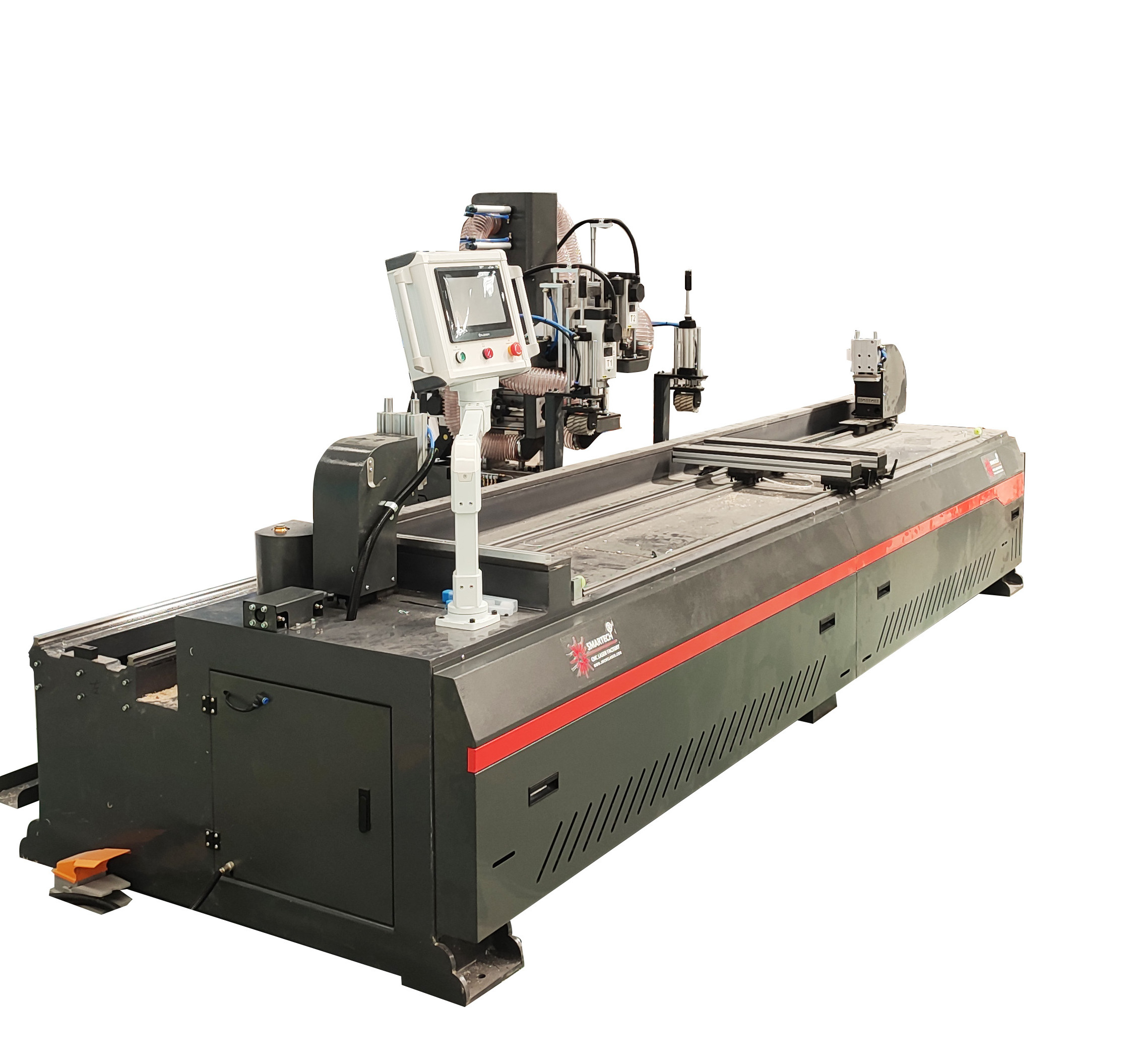 Factory price cnc router  for door lock hole making machine  for mdf plywood on sale