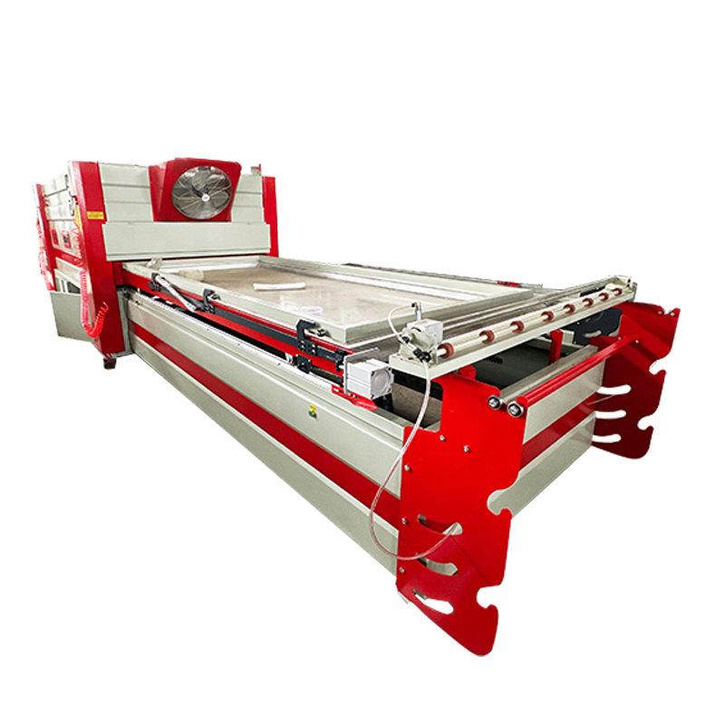 full automation double tables vacuum membrane hot press laminating machine for pvc to wooden door pvc vacuum press machine