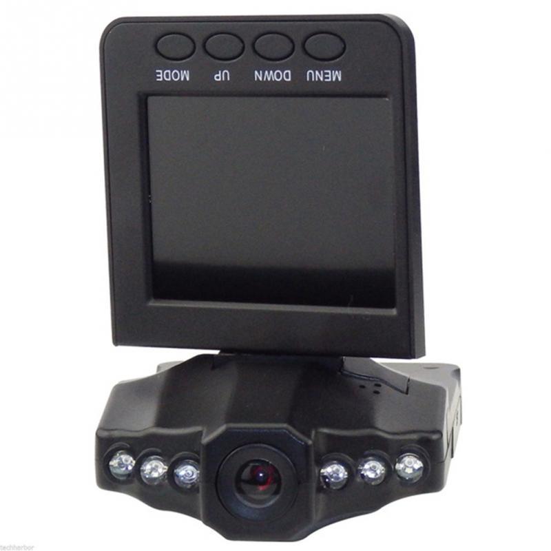 1080P Full HD Car DVR 6 LED Light H198 Car DVR Camera with 120 Degree 2.5 LCD Night Vision Car Driving Recorder