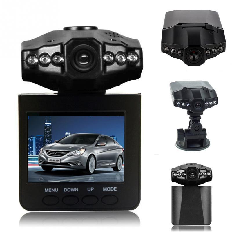 1080P Full HD Car DVR 6 LED Light H198 Car DVR Camera with 120 Degree 2.5 LCD Night Vision Car Driving Recorder