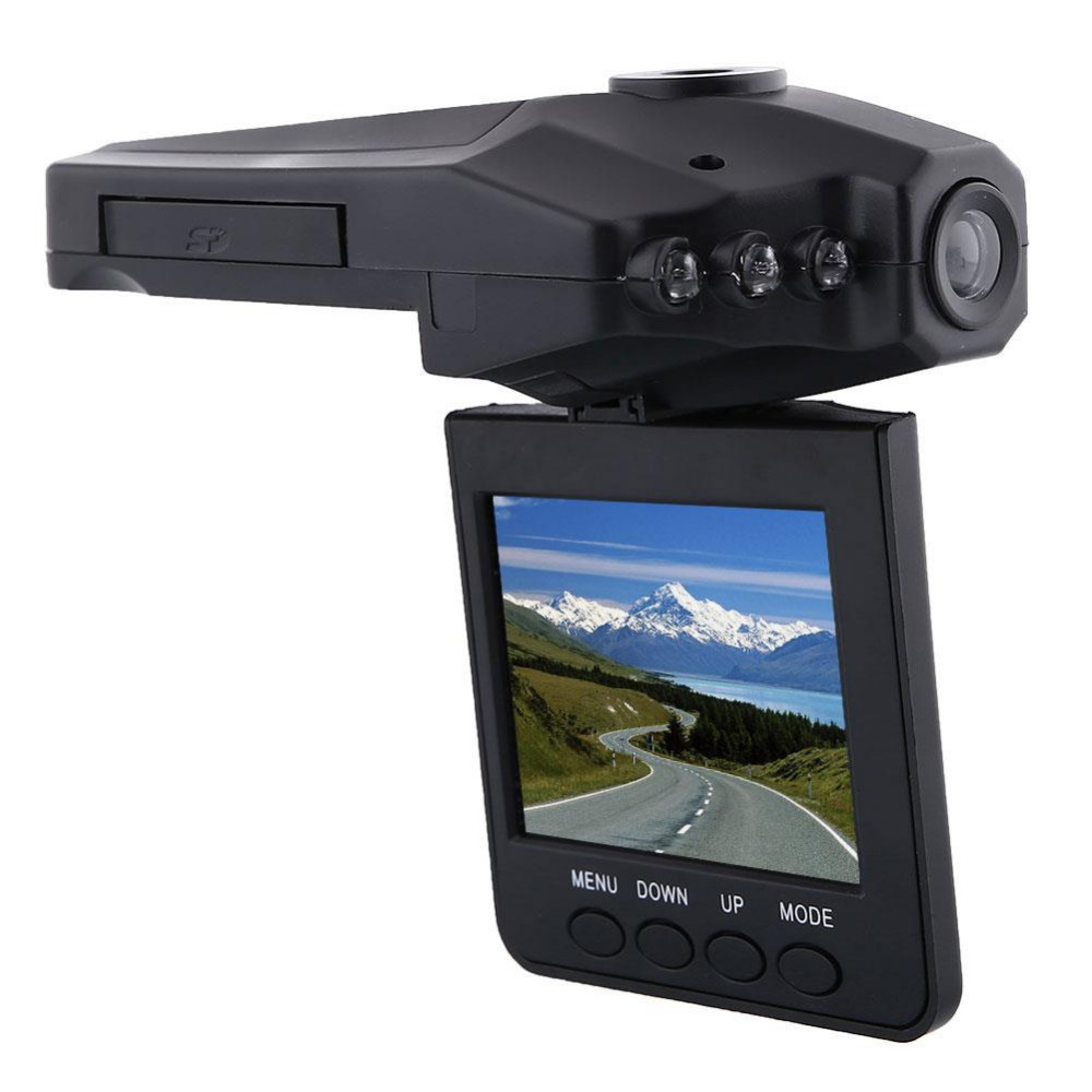 1080P Full HD Car DVR 6 LED Light H198 Car DVR Camera with 120 Degree 2.5 LCD Night Vision Car Driving Recorder