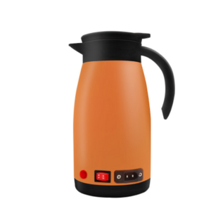 12v 24v  Car Kettle 680ml Electric Car Kettle Travel Heater  Stainless Steel Water Bottle For Car