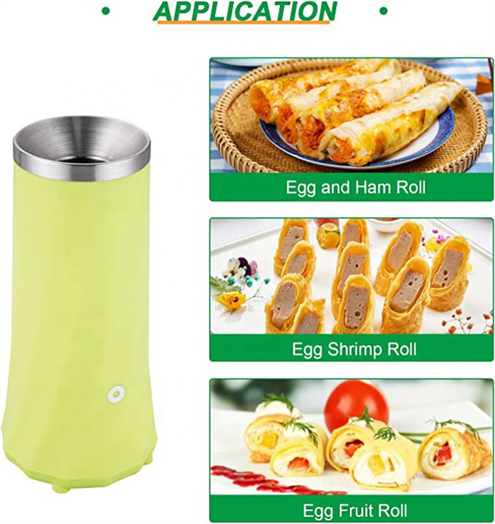 Electric Full-automatic Multi-function Mini Egg Cooker Omelette Egg Fryer Breakfast Egg Roll Maker