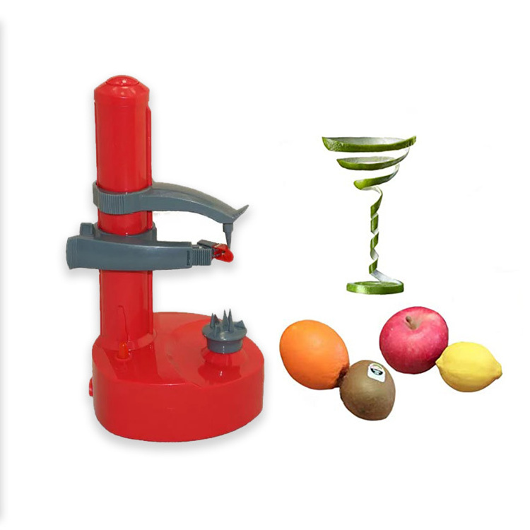 Kitchen Tools Fully Automatic Electric Orange Apple Peeler Plastic Fruit Potato Peeler Machine