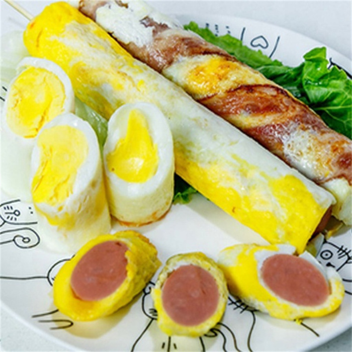 Electric Egg Boiler Automatic Roll Maker Egg Omelette Master Sausage Machine Breakfast Tools