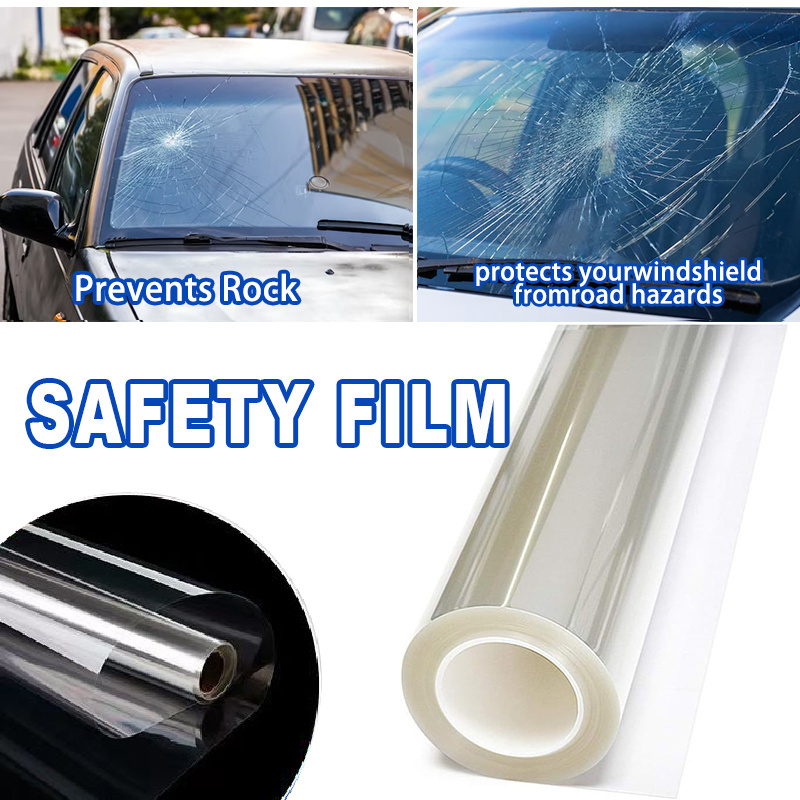 Smart Cool 4mil 5mil Hydrophobic High Clear Anti Scratch Self Healing Car Front Glass Protective  Windshield Protection Film