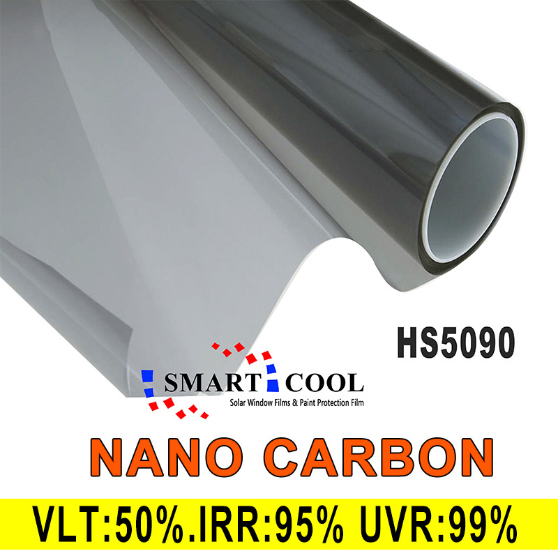 High Quality 1.52X30M Clear Vision Solar Car Tint Film Carbon Film Nano Ceramic Window Film