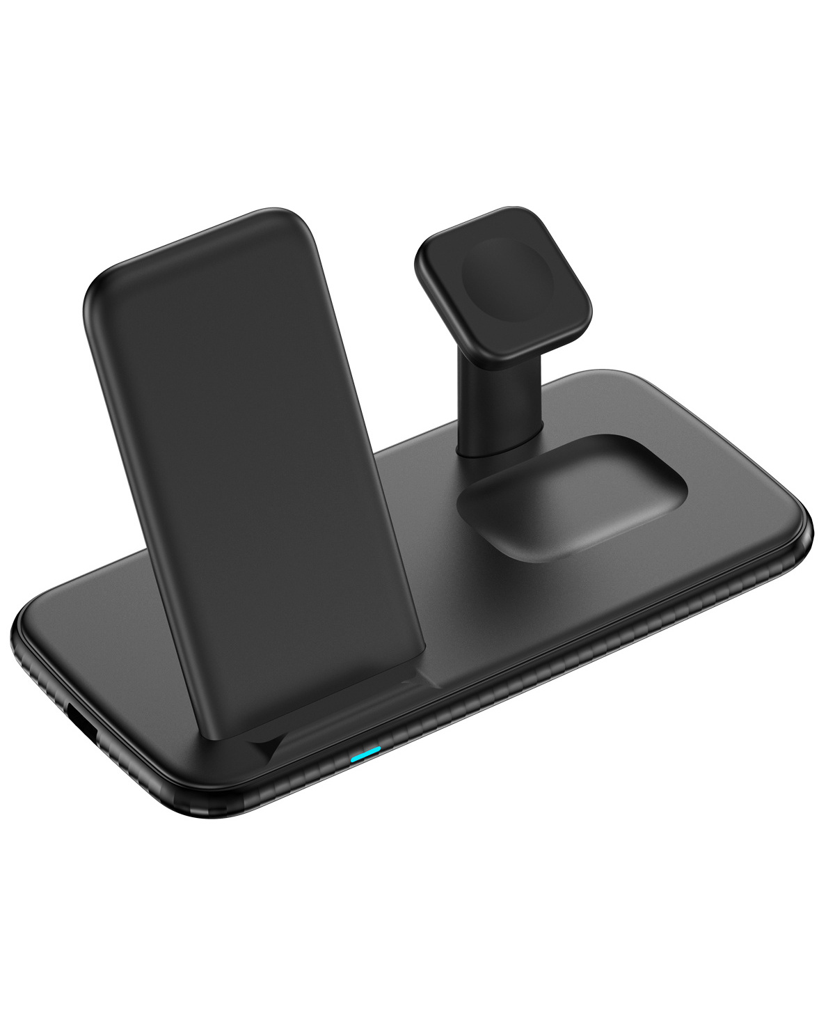 4 in 1 15W QI Wireless Charging Station Pad Dock Stand Holder Mobile Fast Wireless Charger For Phone Watch Earphones