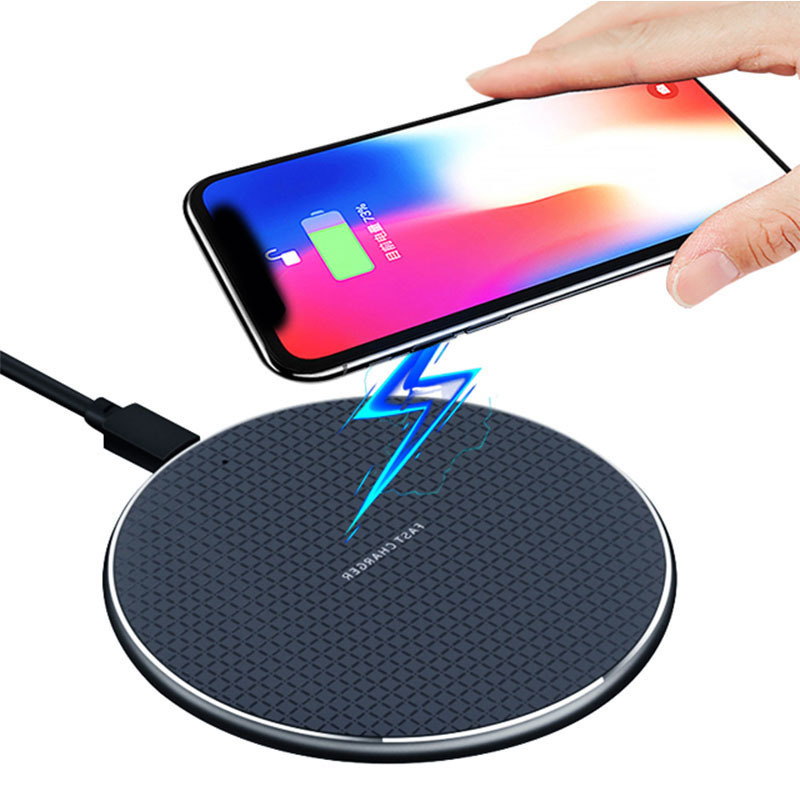 best seller dropshipping products  portable 10w fast long distance qi universal wireless charger pad mobile phones charger