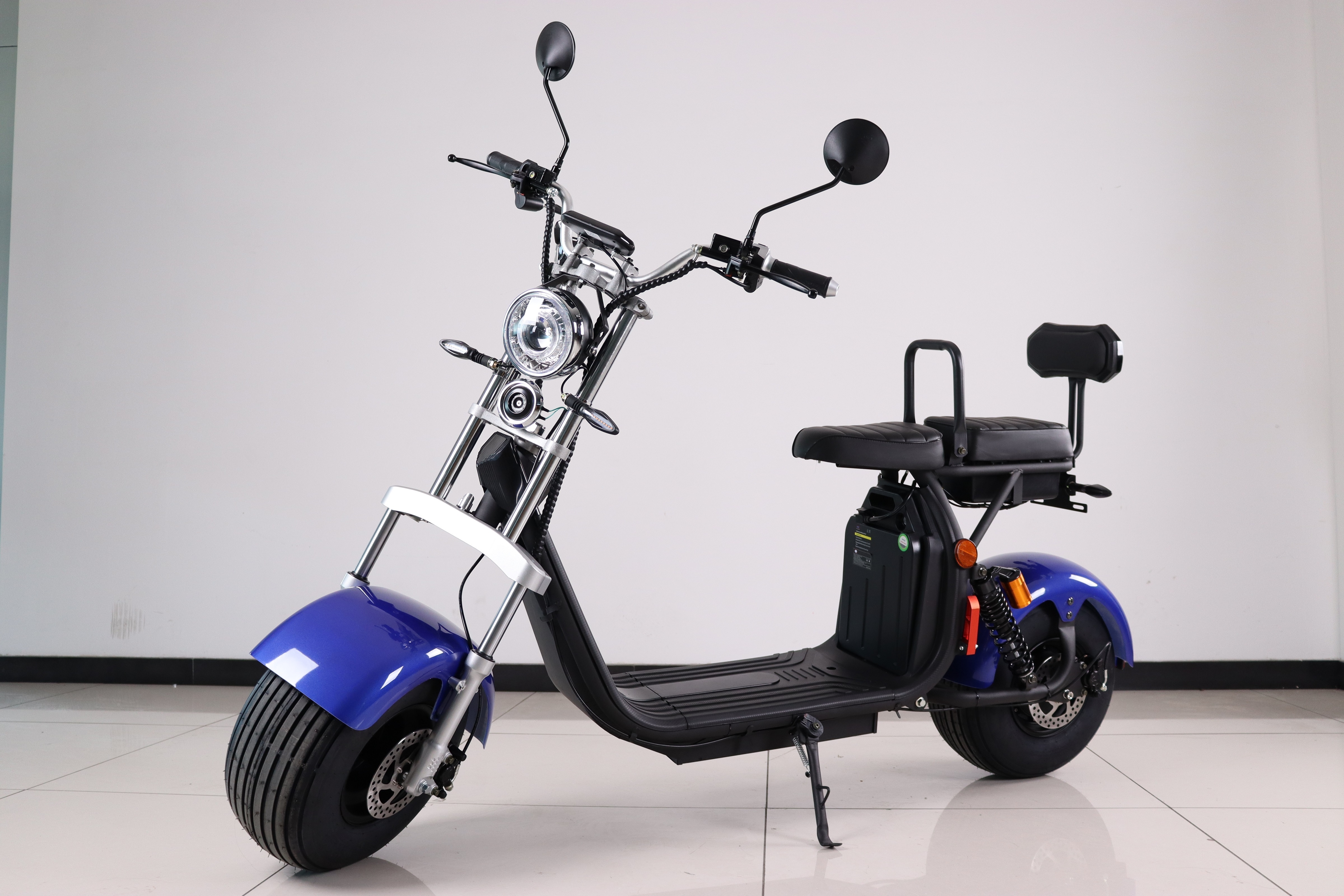 electric scooter 40 mph scooters powerful motorcycle cargo mobility 2 seater stand up adult 2400w 350w 48v dual hub scooter