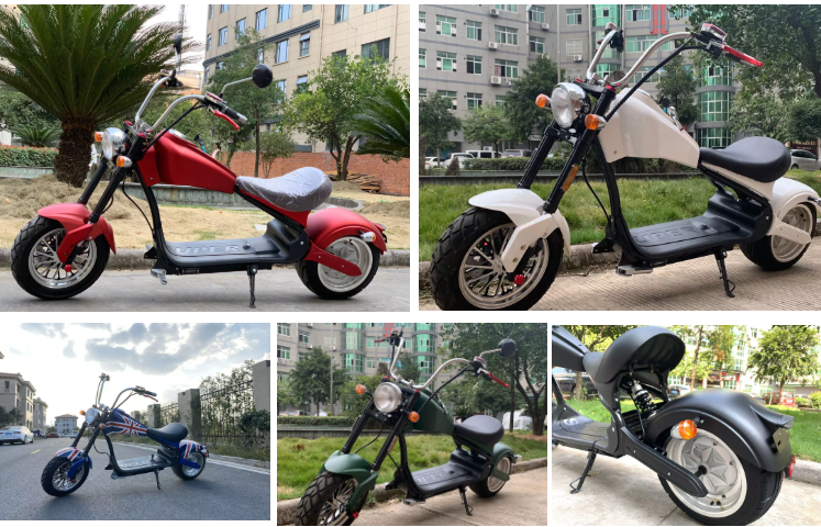 Electrique 3 Roues Electric Scooter Frame Body Monopatin Electrico Off Road Moped 50cc Scooters Fast Motorcycle Carry Bag Unisex