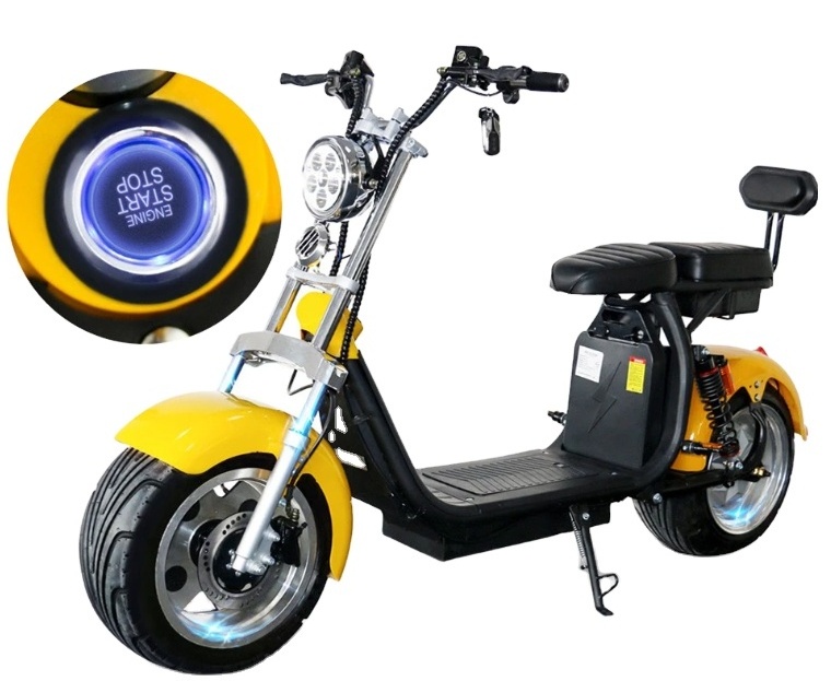 1400w Electric Citycoco Motorcycles Scooters 60v 80km Bicicleta Electrica Tipo Mobility Spare Parts