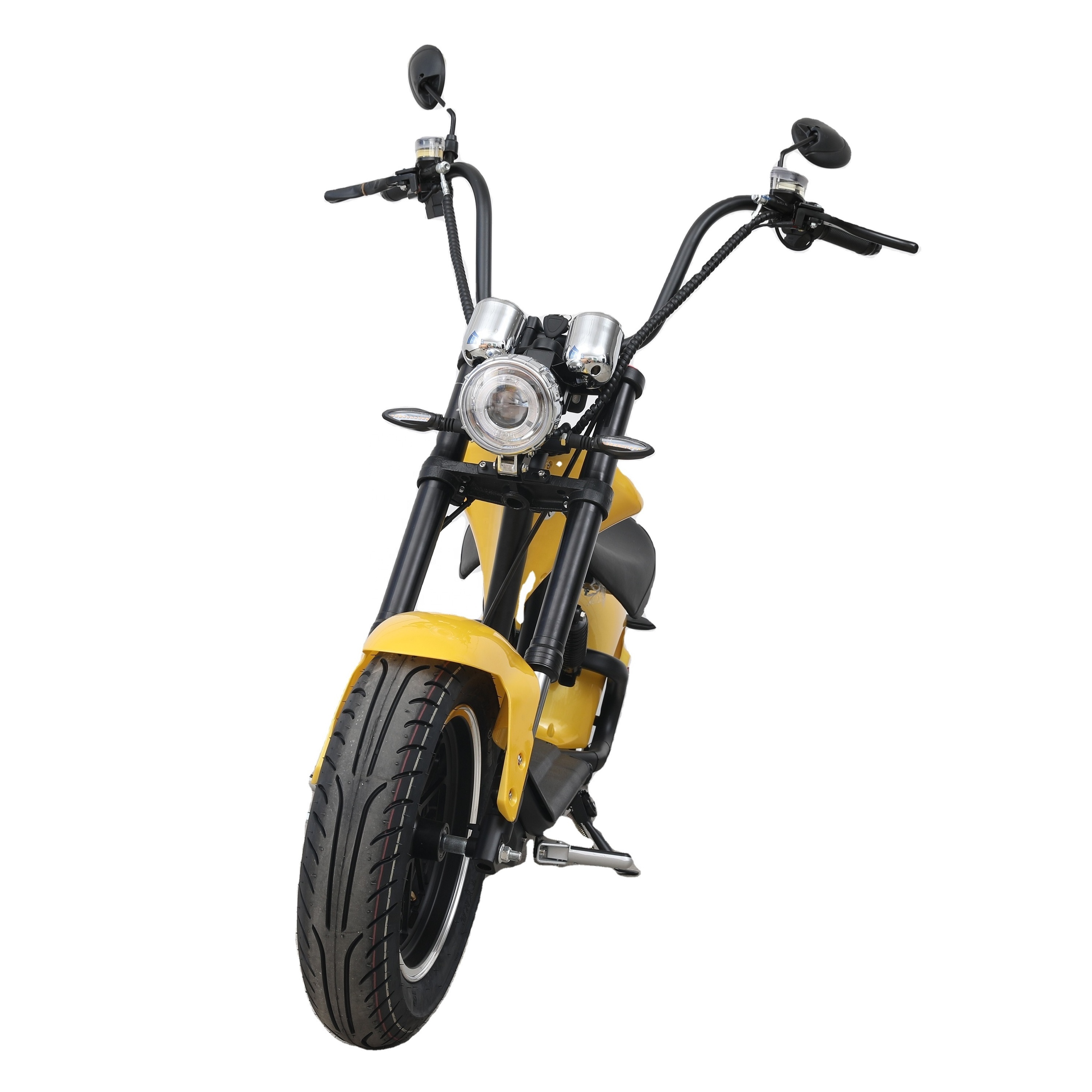 EEC Certificate 2023 New Electric Scooters Two Wheel Citycoco 1500W\/2000W Fat Tire E-bike Lithium Battery Electric City Bike