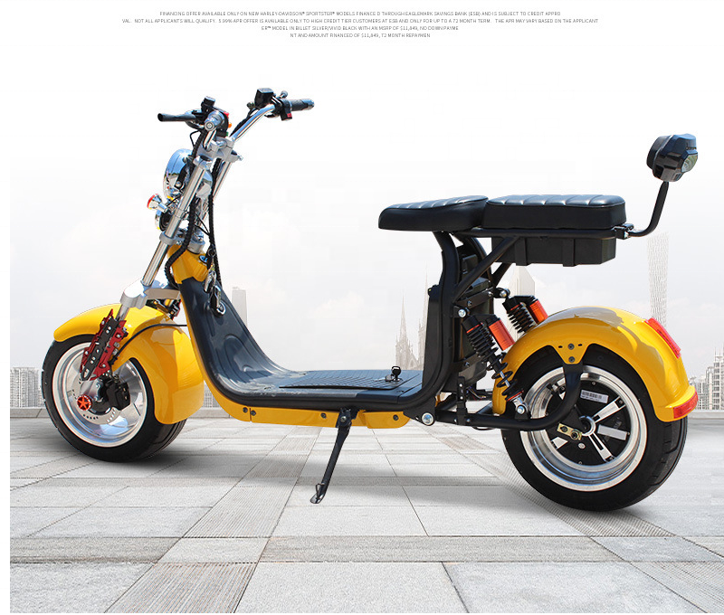 Smarda citycoco scooter with 2 seater standing  big wheel golf electric 2000w 3000 watts scooters