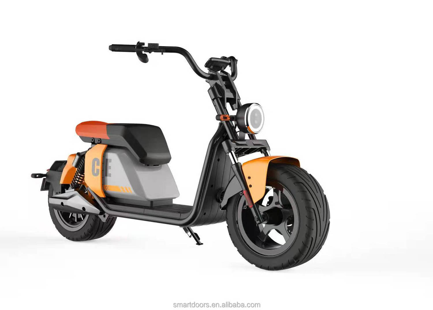 Electric Scooter Bike for Adults with Fat Wheel Electric Scooters Motorcycle