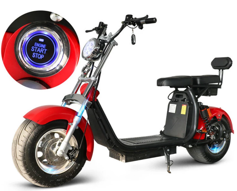 1400w Electric Citycoco Motorcycles Scooters 60v 80km Bicicleta Electrica Tipo Mobility Spare Parts