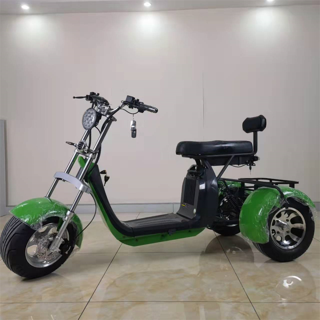 2023 Powerful citycoco 3 wheels electric golf scooter three  wheels mobility scooters for adult