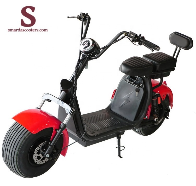 12AH removable battery  two wheels dual motor cheap electric scooter for adults elektrische step from china