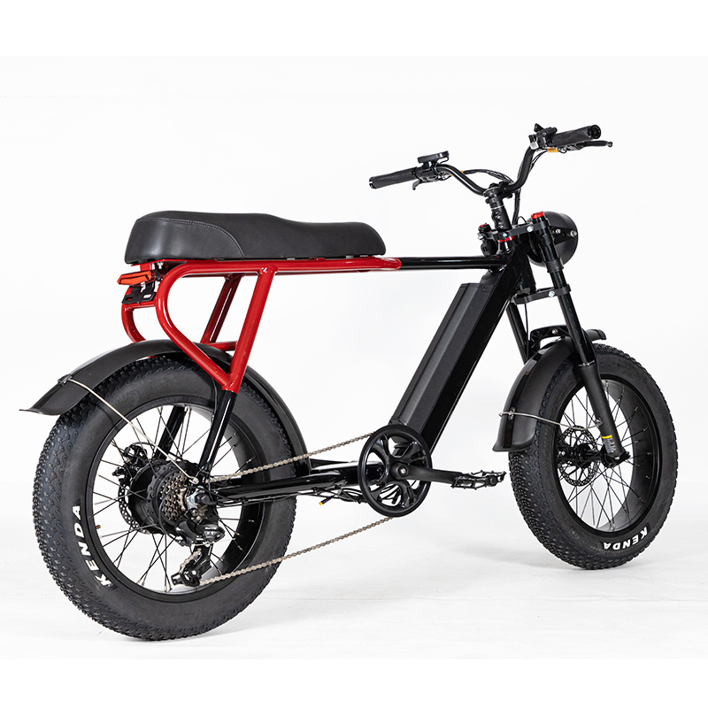 Electric Bike Max Speed Electric Dirt Motorbike with 48V 15AH Removable Battery