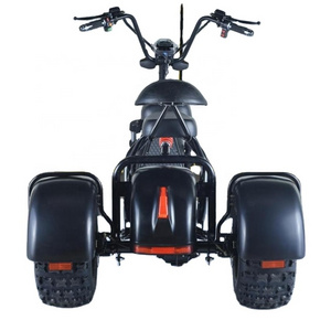 2023 Newest Design wide 3 wheels off road electric scooter adult electric scooters 5000w for Men and Women with Strong Battery