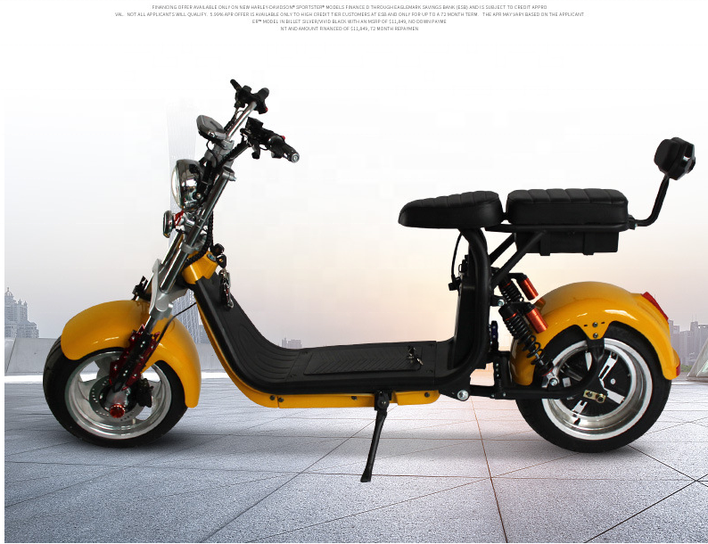 Smarda citycoco scooter with 2 seater standing  big wheel golf electric 2000w 3000 watts scooters