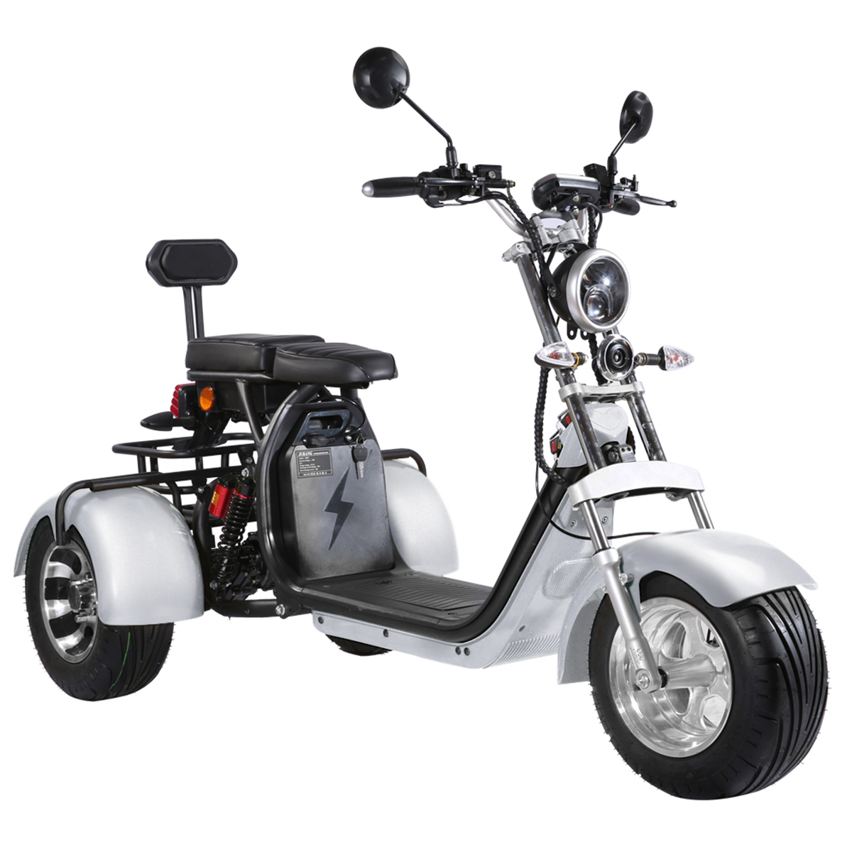 three wheels electric mobility scooter 3200w 5000w in india self-balancing electric scooters citycoco 60v30ah