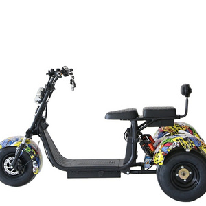 three wheels electric mobility scooter 3200w 5000w in india self-balancing electric scooters citycoco 60v30ah