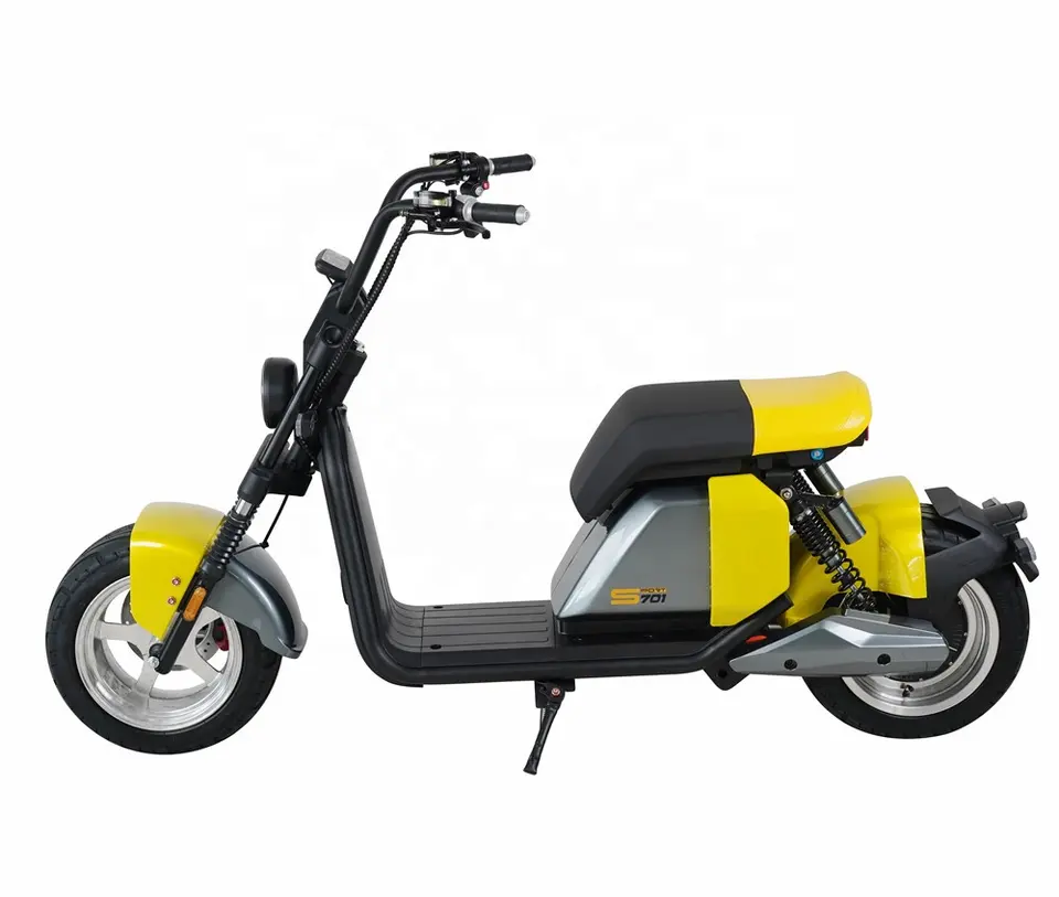 New Design Hulk Sidecar Electric Tricycle Three Wheels Scooter With Tail Box 1500W