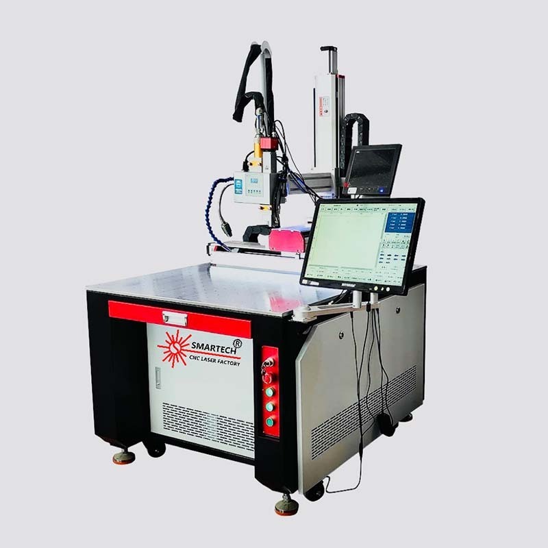 Hot Sale 5 In 1 Cnc Automated Platform Continuous Fiber Laser Welding Machine Price