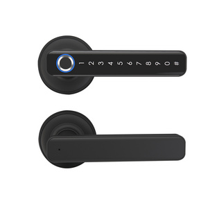 Smartek wireless key card rfid unlock Digital tt lock safe keyless electronic smart door fingerprint handle lock