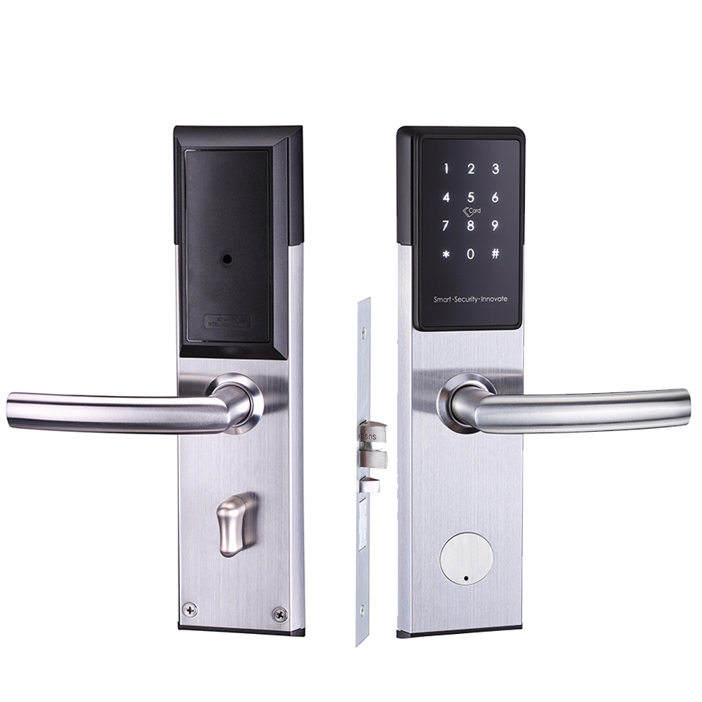 Waterproof 7098 ANSI mortise stainless steel panel material remote control zigbee gateway needed tuya smart zigbee door lock