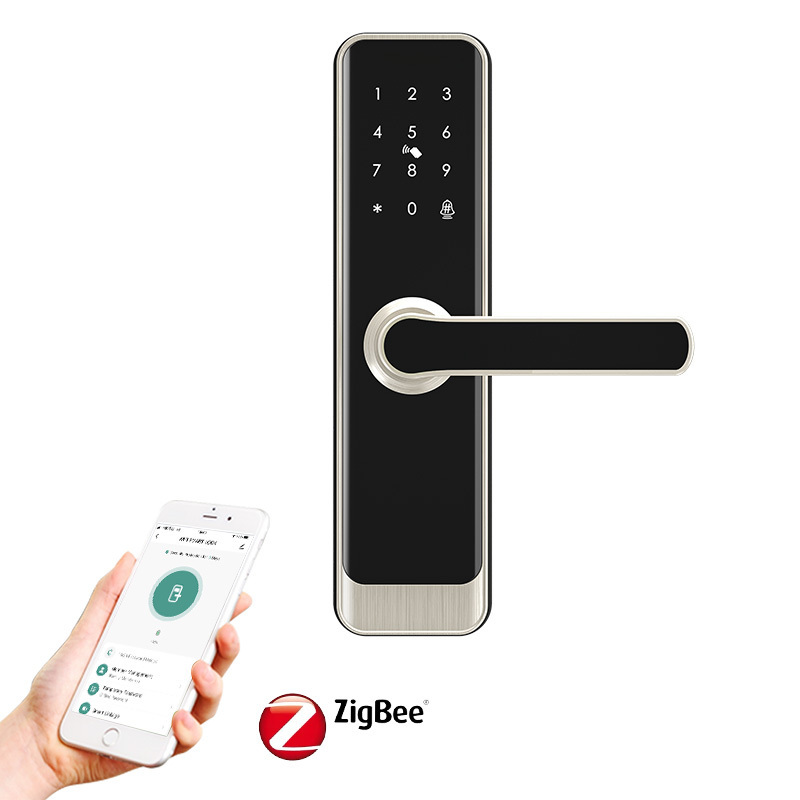 Smartek 2023 waterproof Remote Control functional mobile app card passcode key digital tuya zigbee lock