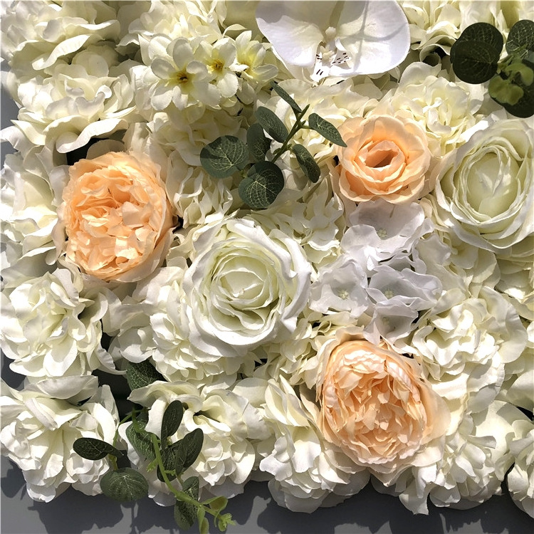 customized artificial hydrangea plus rose flower wall wedding backdrop peony pus lily wedding flower wall backdrop