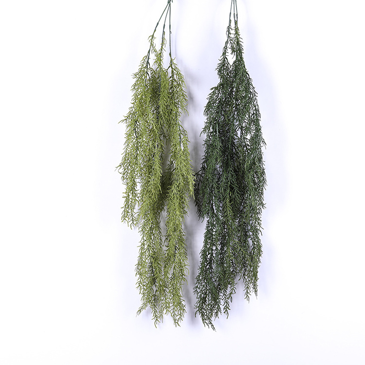 wholesale plastic for air grass wall hanging artificial tropical hanging artificial plants grass wall decor