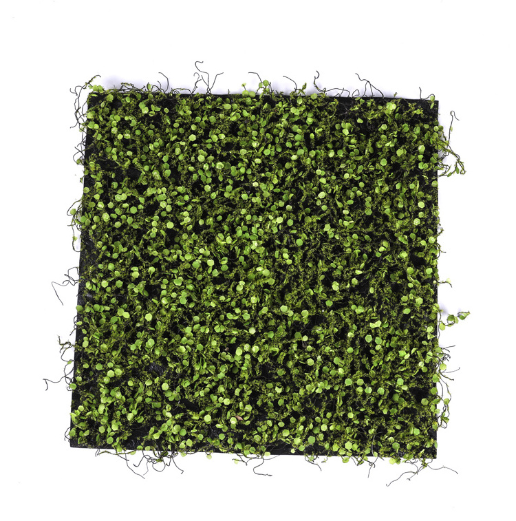 High quality eco-friendly Artificial grass mat 50*50cm rag turf indoor outdoor