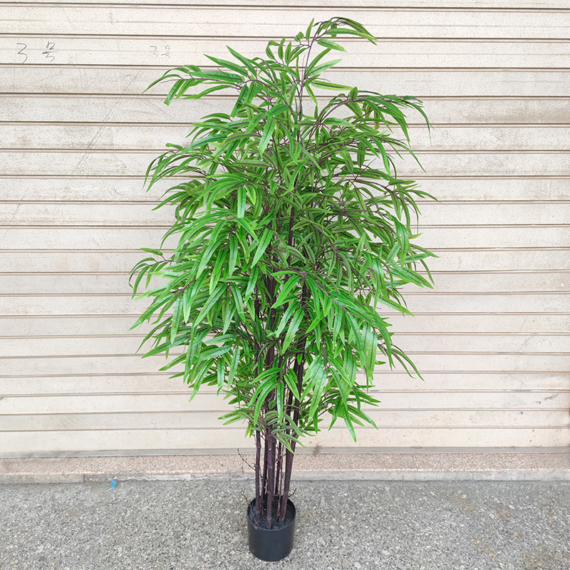 Realistic Home Decor Artificial Plants High Quality Fake Bonsai Plants Indoor Artificial Bamboo Tree