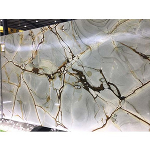 Luxury onyx Natural marble stone  slab Royal jade marble slabs 3330 x 2070 x 20 MM