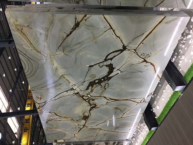 Luxury onyx Natural marble stone  slab Royal jade marble slabs 3330 x 2070 x 20 MM